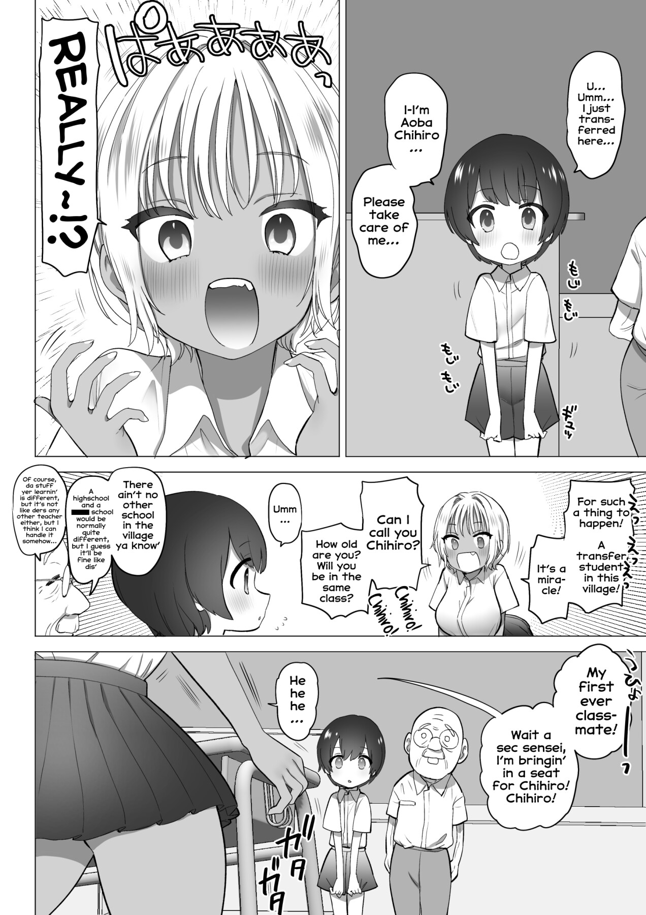 Hentai Manga Comic-The Perverted Country Bumpkin, Kaho-chan-Read-7